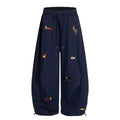 Embroidery Sausage Dog Sweatpants Loose Casual Joggers Wide Leg Couple Streetwear Fun Fashion Comfortable Pants baggy sweatpants